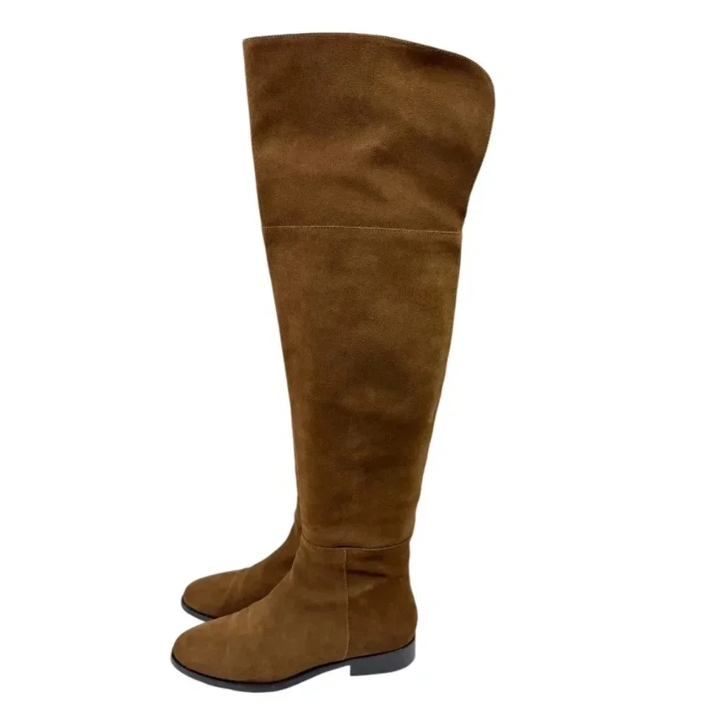J.Crew Over the Knee Suede Boots